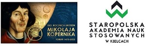 Na zdjęciu znajduje się postać Mikołaja Kopernika oraz napis